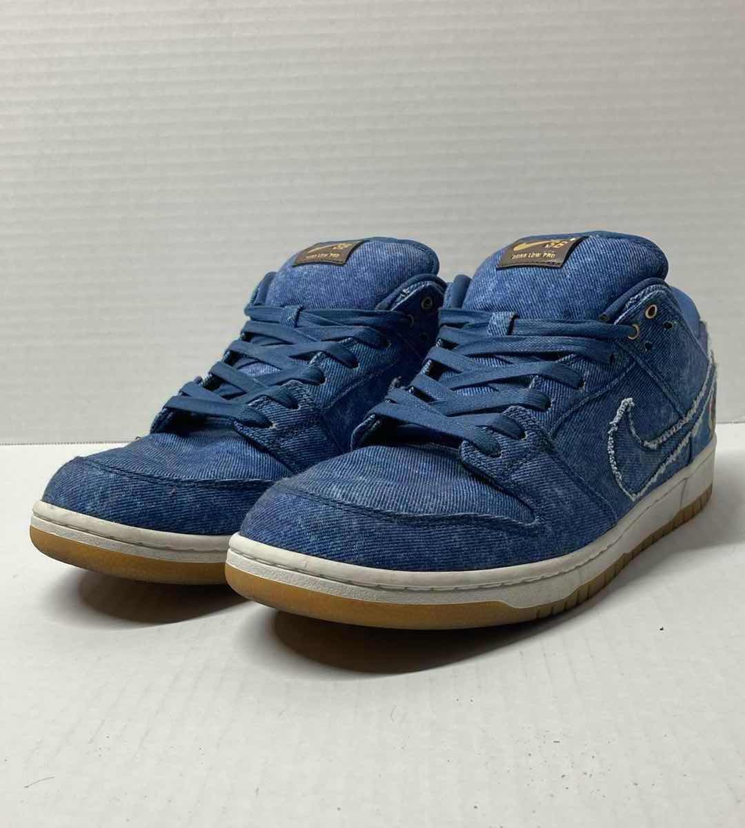 Photo 1 of NIKE SB DUNK LOW PRO DENIM SHOES MEN’S SIZE 12