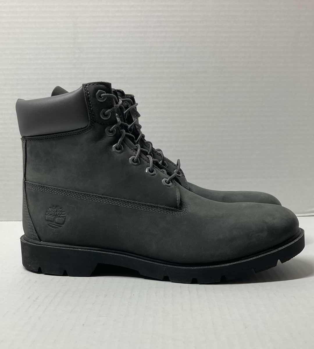 Photo 4 of TIMBERLAND CLASSIC GRAY LEATHER WATERPROOF BOOTS MEN’S SIZE 12