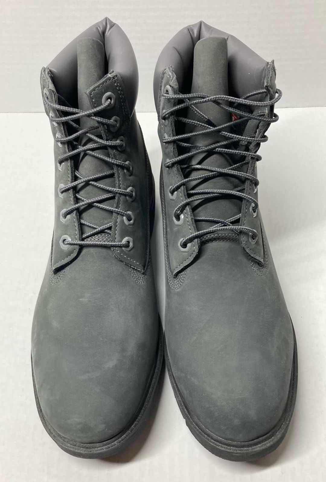 Photo 5 of TIMBERLAND CLASSIC GRAY LEATHER WATERPROOF BOOTS MEN’S SIZE 12