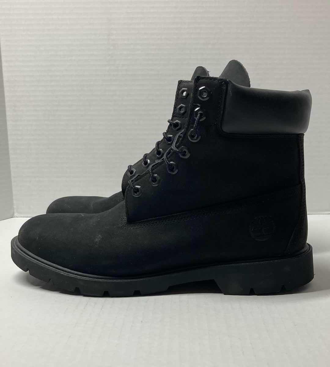 Photo 2 of TIMBERLAND CLASSIC BLACK LEATHER WATERPROOF BOOTS MEN’S SIZE 12