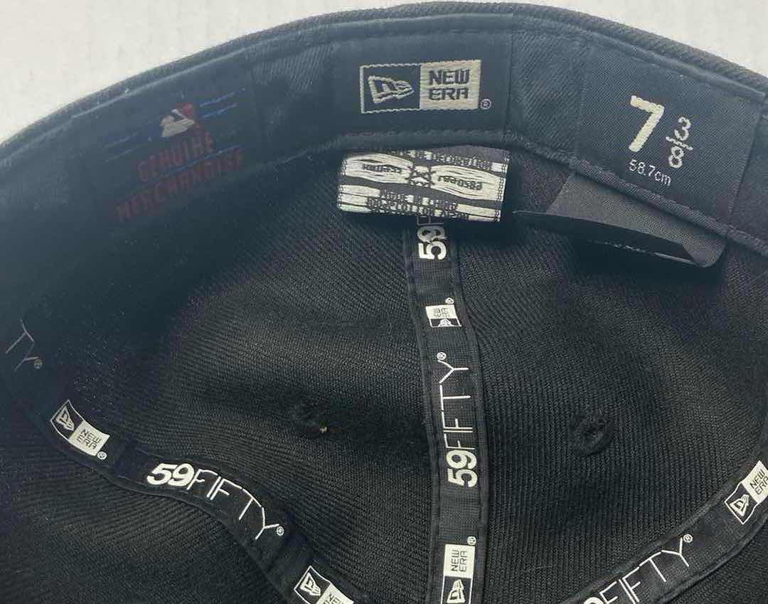 Photo 5 of NEW ERA 59FIFTY LOS ANGELES DODGERS BLACK & GREY CAP SIZE 7 3/8