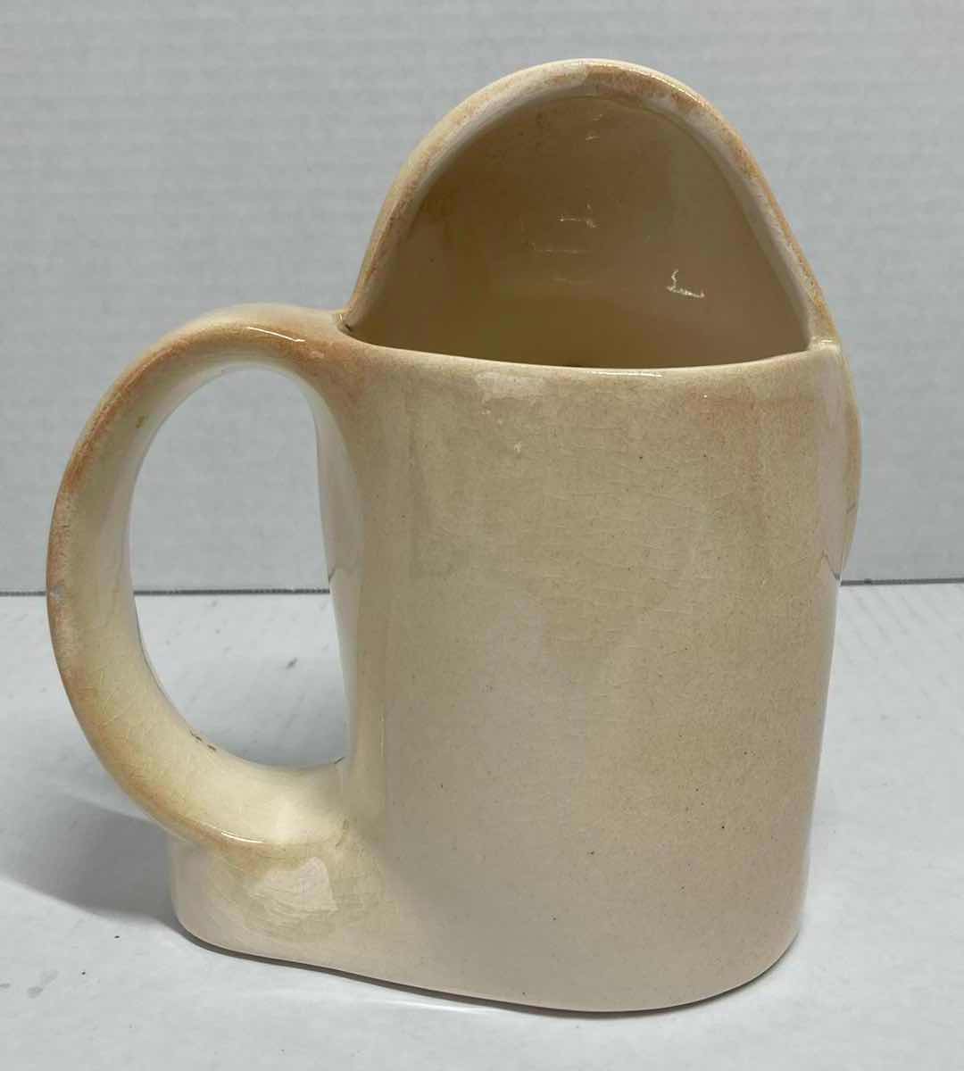 Photo 4 of VINTAGE GAG BREAST CERAMIC CREAMER MUG H5”