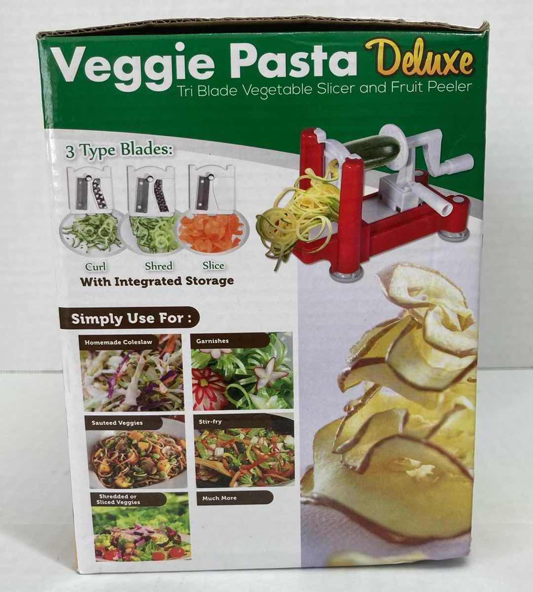 Photo 2 of VEGGIE PASTA DELUXE VEGETABLE SLICER & FRUIT PEELER