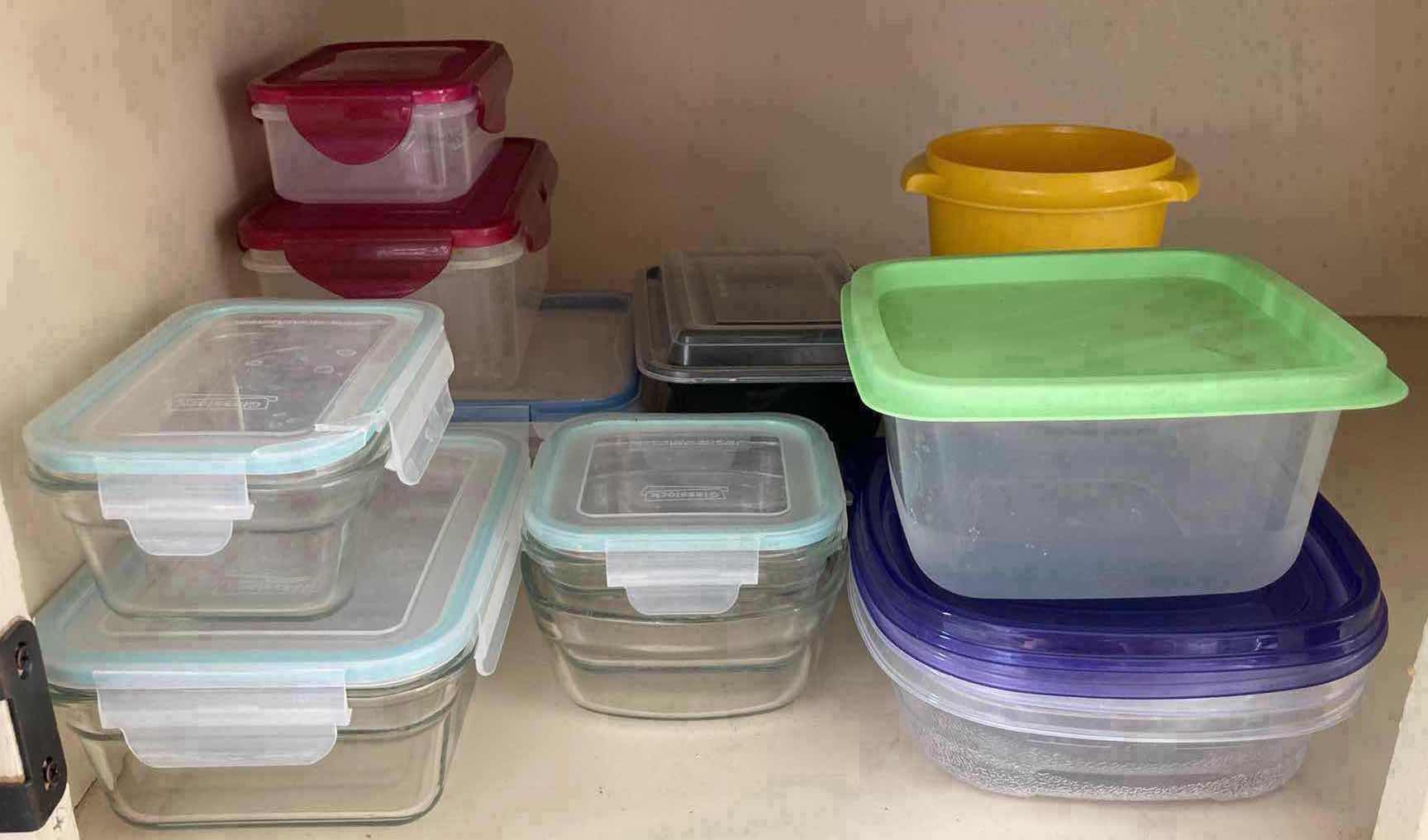 Photo 3 of CONTENTS OF CABINET-FOOD STORAGE CONTAINERS