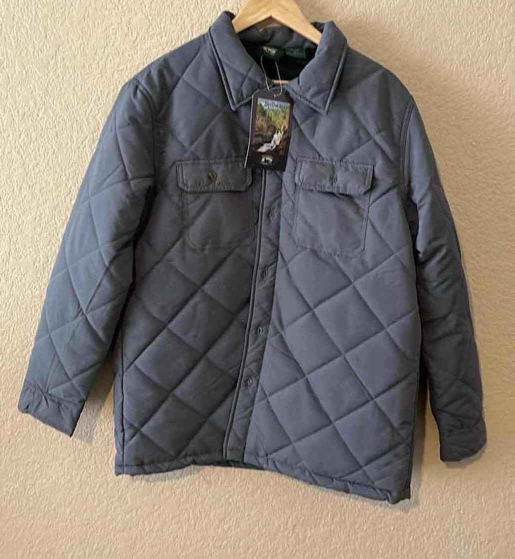 Photo 1 of STILLWATER SUPPLY CO GRAY JACKET MENS LG W TAG