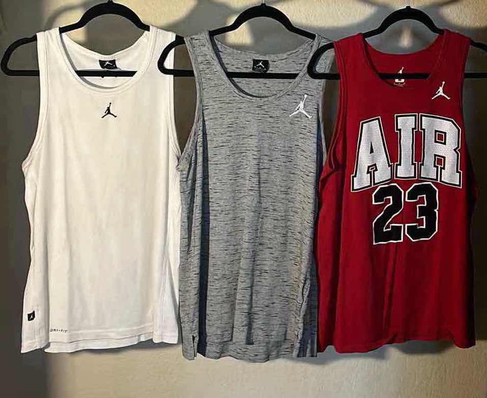 Photo 1 of JORDAN BASKETBALL TANK TOPS MENS M-LG (3)