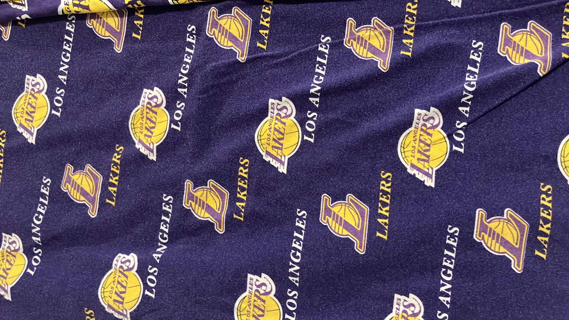 Photo 2 of LOS ANGELES LAKERS PAJAMA PANTS MENS L-XL (2)