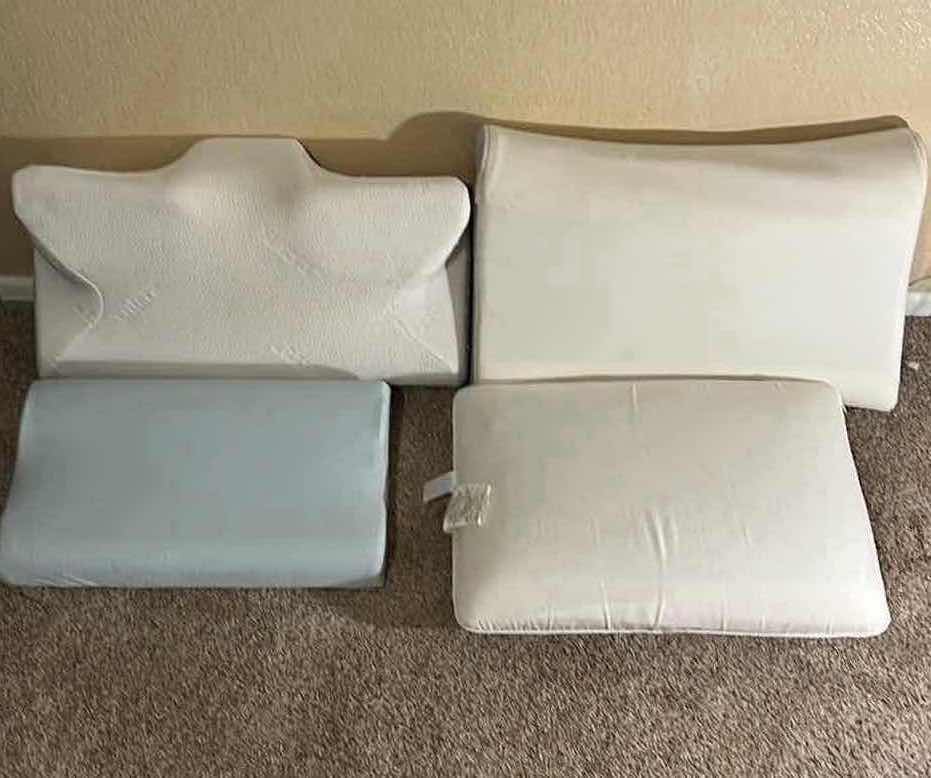 Photo 1 of MEMORY FOAM PILLOWS (4)