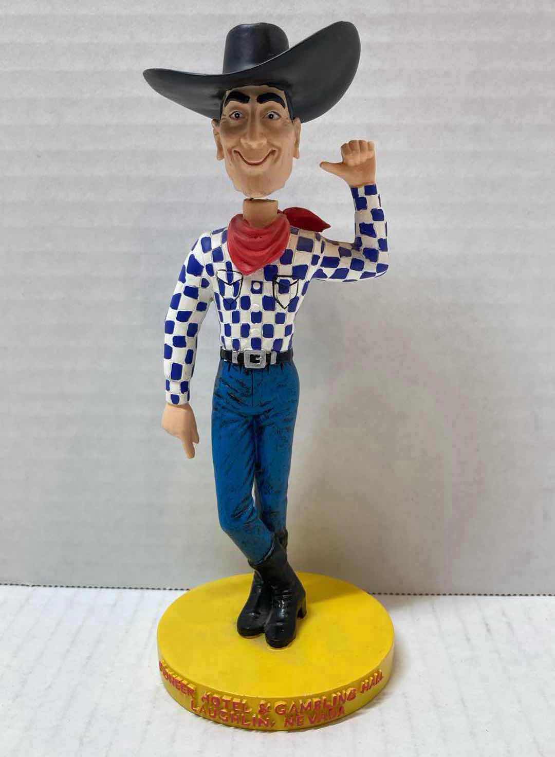 Photo 1 of VINTAGE PIONEER HOTEL & GAMBLING HALL VIC VEGA BOBBLEHEAD H7”