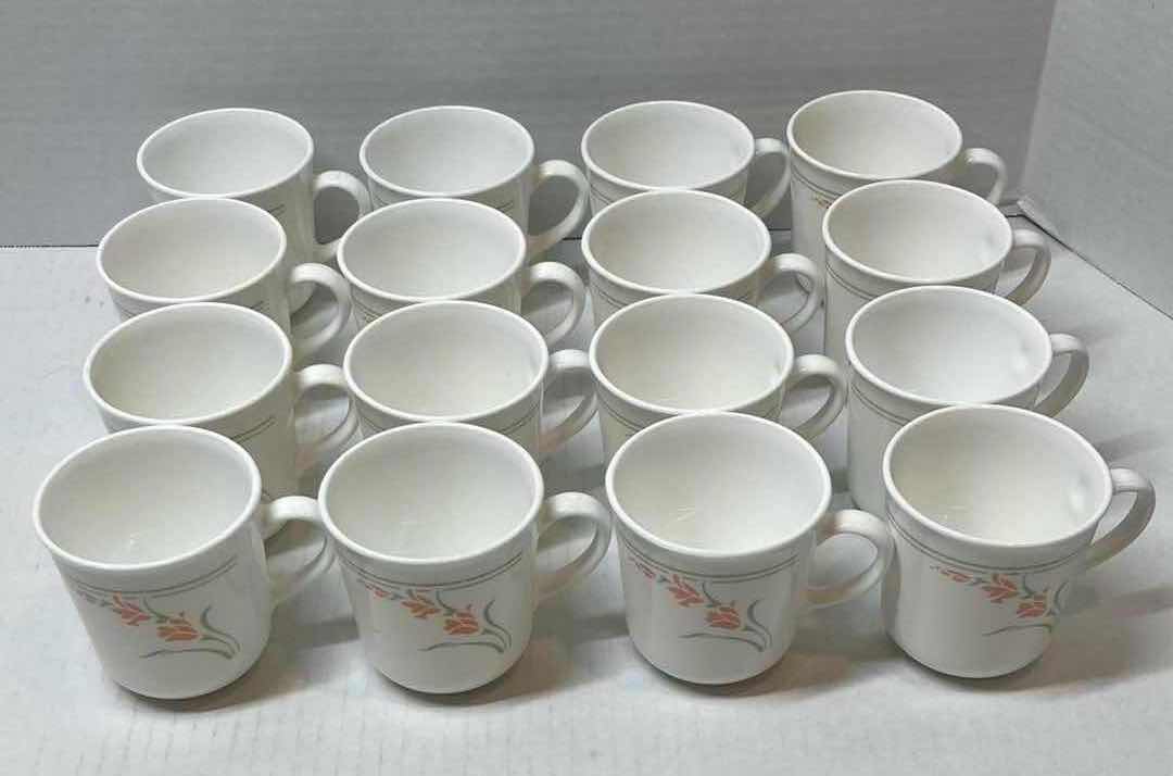 Photo 3 of CORELLE BY CORNING PEACH GARLAND DINNERWARE 78PC SET