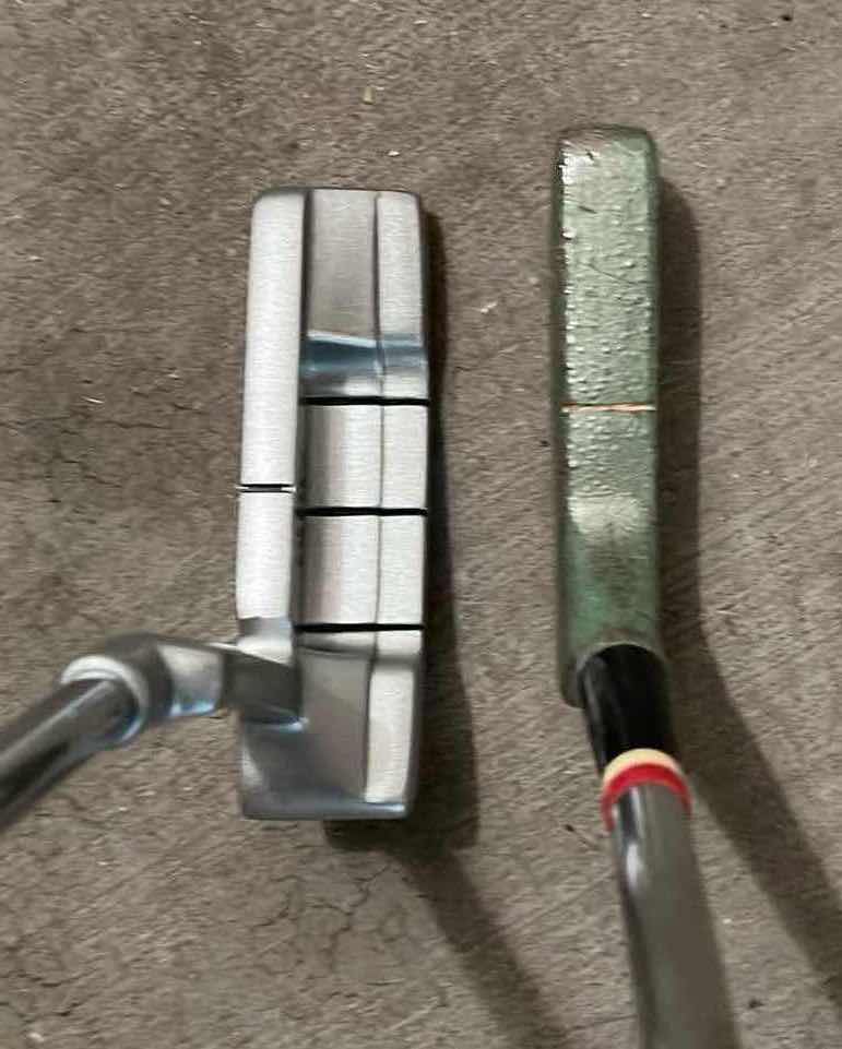 Photo 4 of NITRO POWER SHOT TITANIUM MATRIX GOLF PUTTER W  SLEEVE & VINTAGE PUTTER