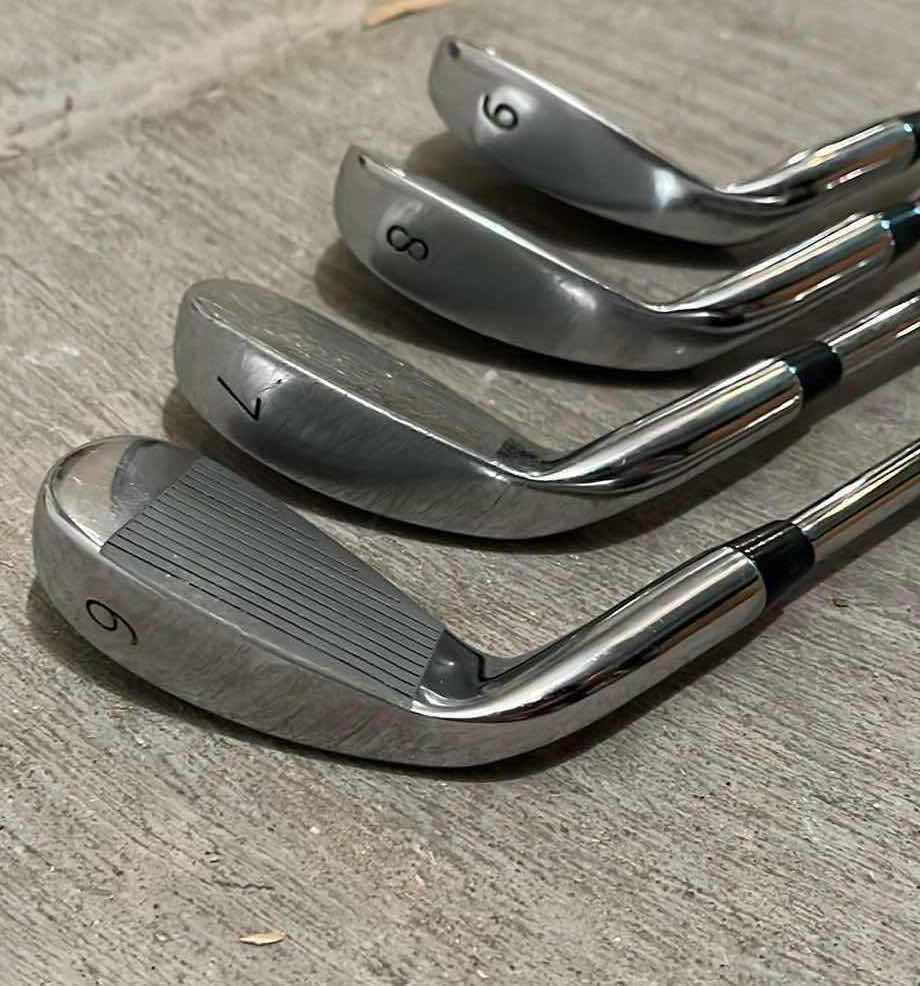 Photo 2 of NITRO POWER SHOT TITANIUM MATRIX GOLF CLUBS 6,7,8,9 (4)