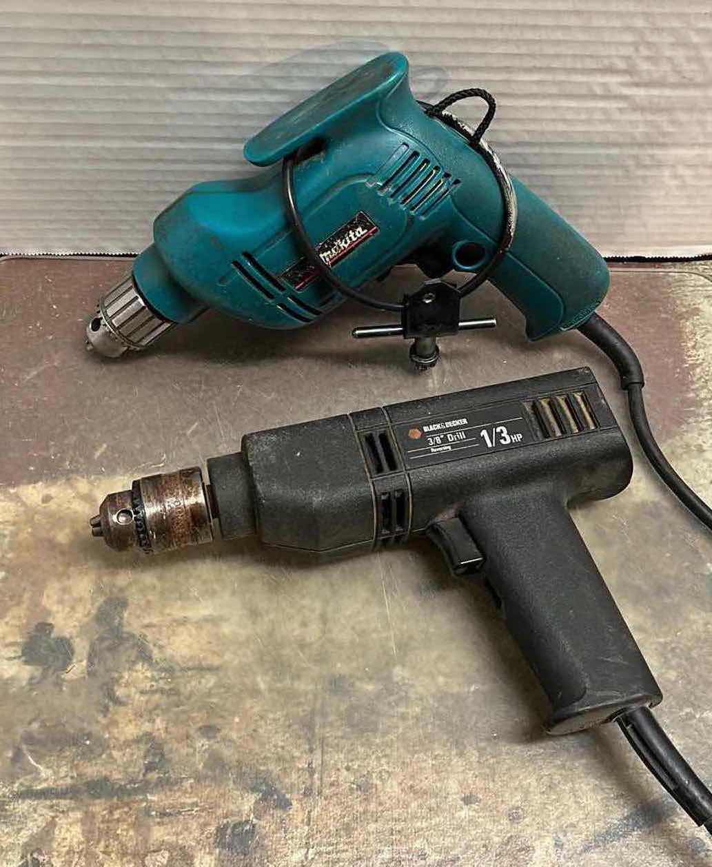 Photo 1 of MAKITA DRILL & BLACK & DECKER DRILL