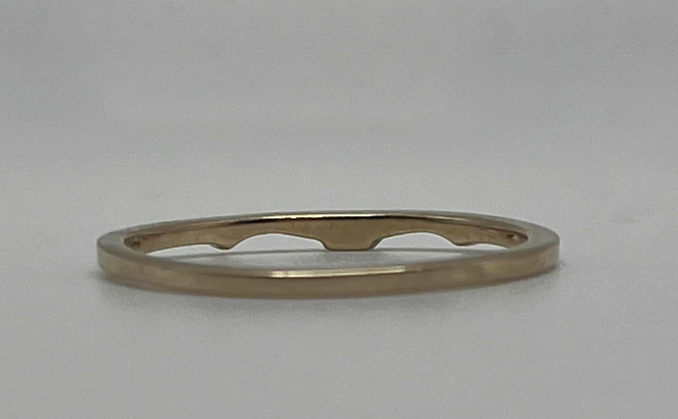 Photo 6 of GOLD WEDDING RING 14K BAND 1.6GRAMS WOMENS SIZE 9-10