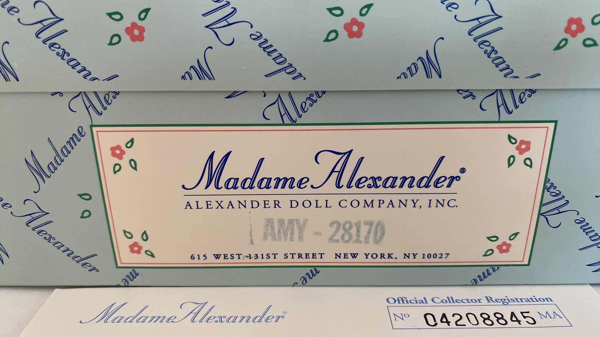 Photo 5 of MADAME ALEXANDER LITTLE WOMEN COLLECTION AMY 28170 H8” WITH BOX