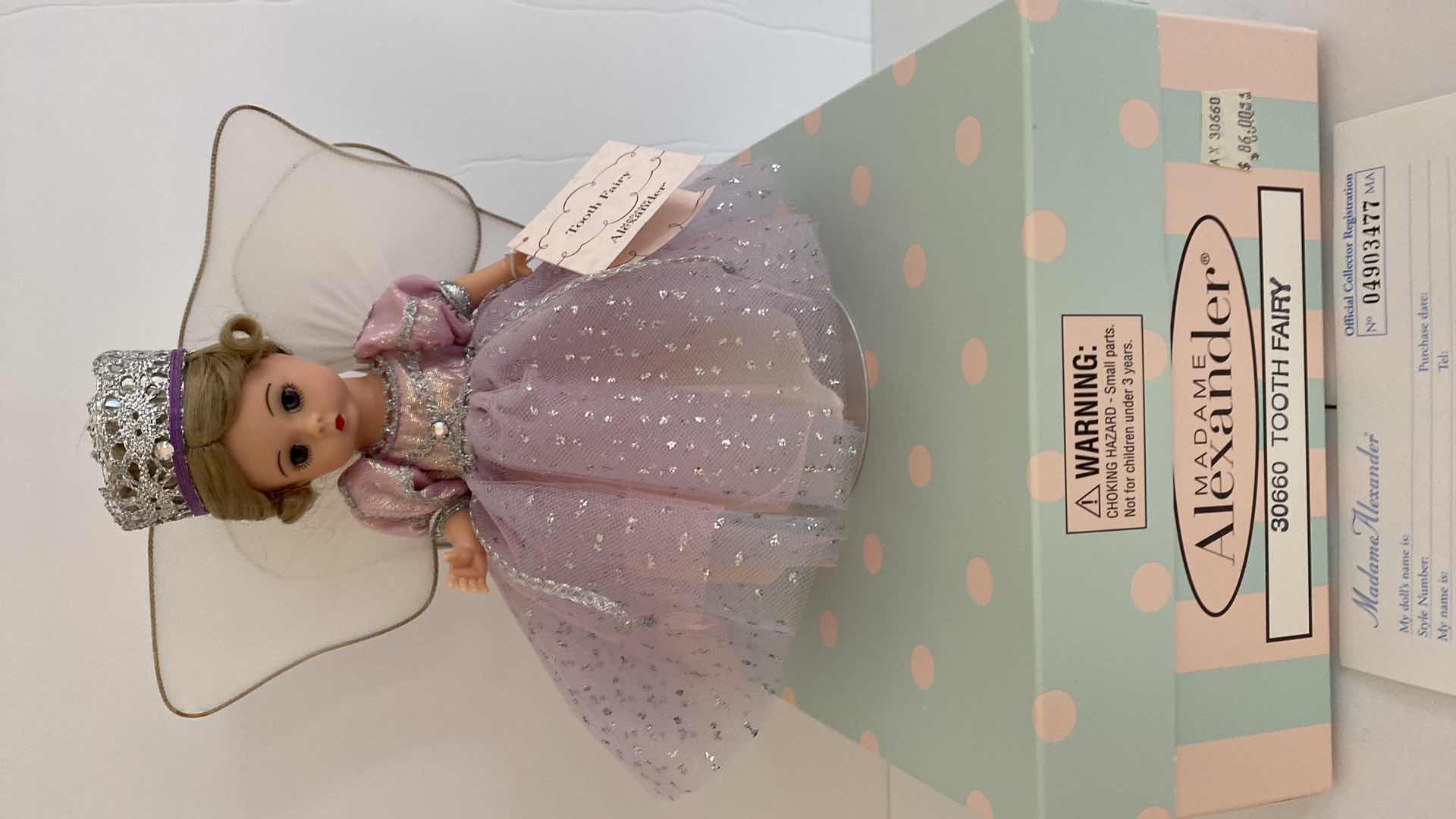 Photo 1 of MADAME ALEXANDER TOOTH FAIRY 30600 COLLECTIBLE H8” WITH BOX