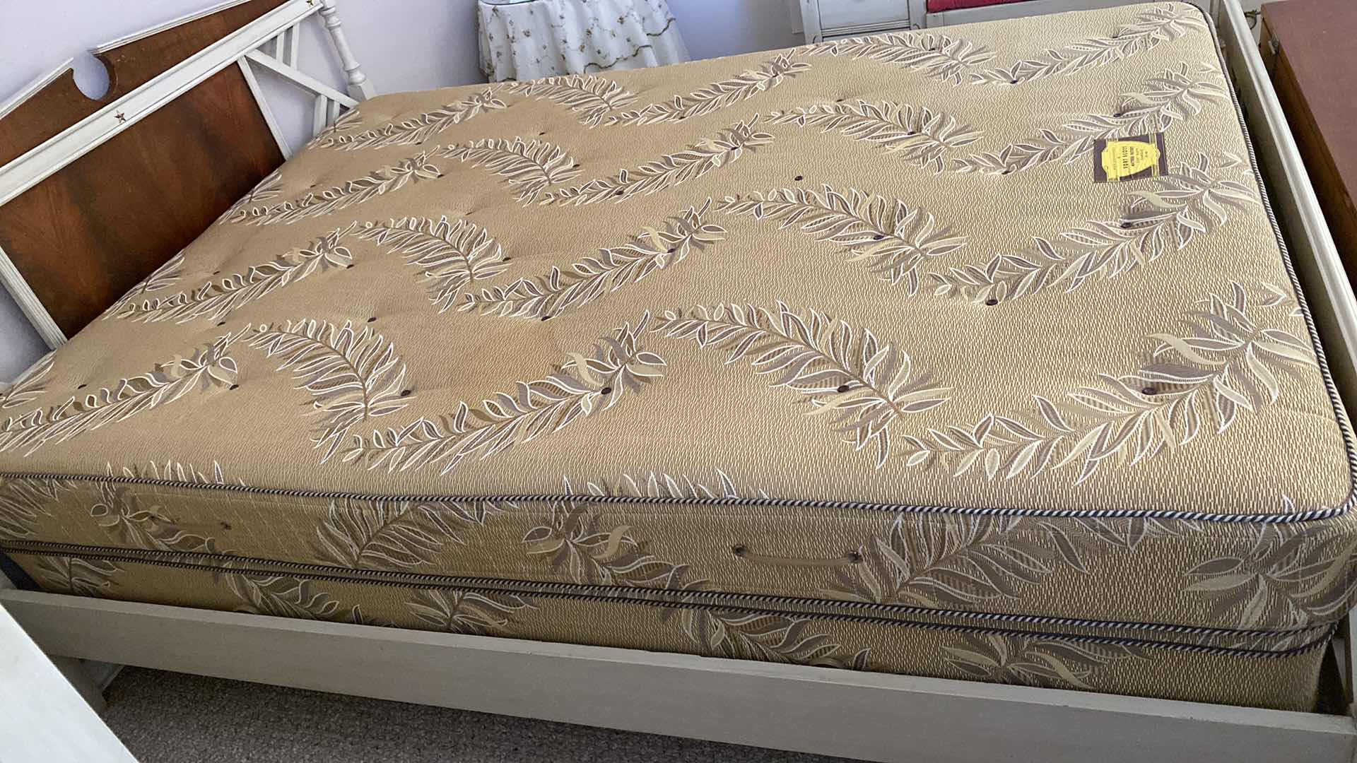 Photo 2 of FORT AND SCOTT FULL SIZE MATTRESS AND BOX SPRING 54” X 75” (BED SOLD SEPARATELY)