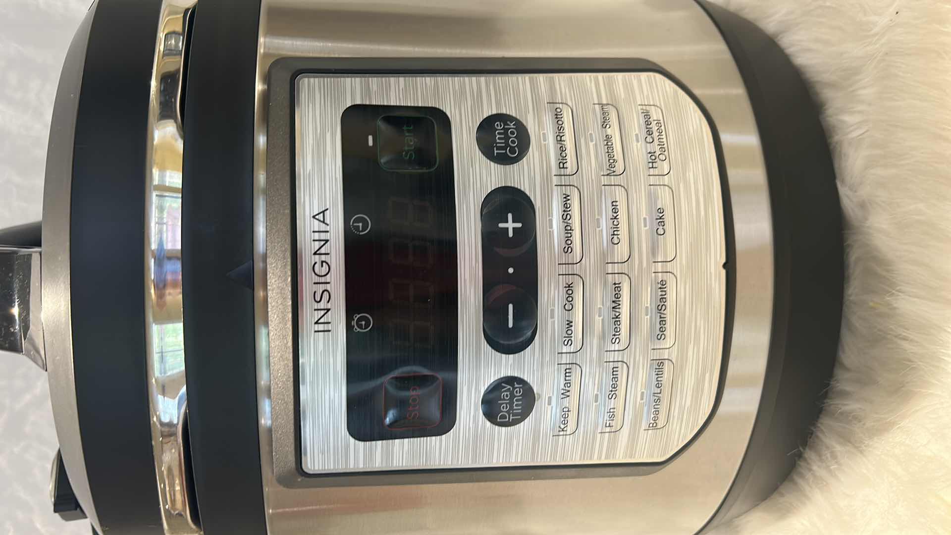 Photo 2 of INSIGNIA 8 QT MULTI FUNCTION PRESSURE COOKER