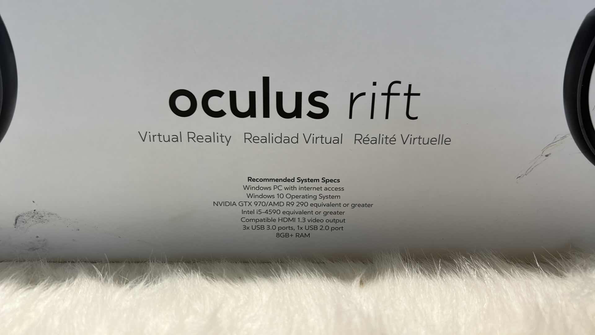 Photo 2 of NEW IN BOX OCULUS RIFT VIRTUAL REALITY