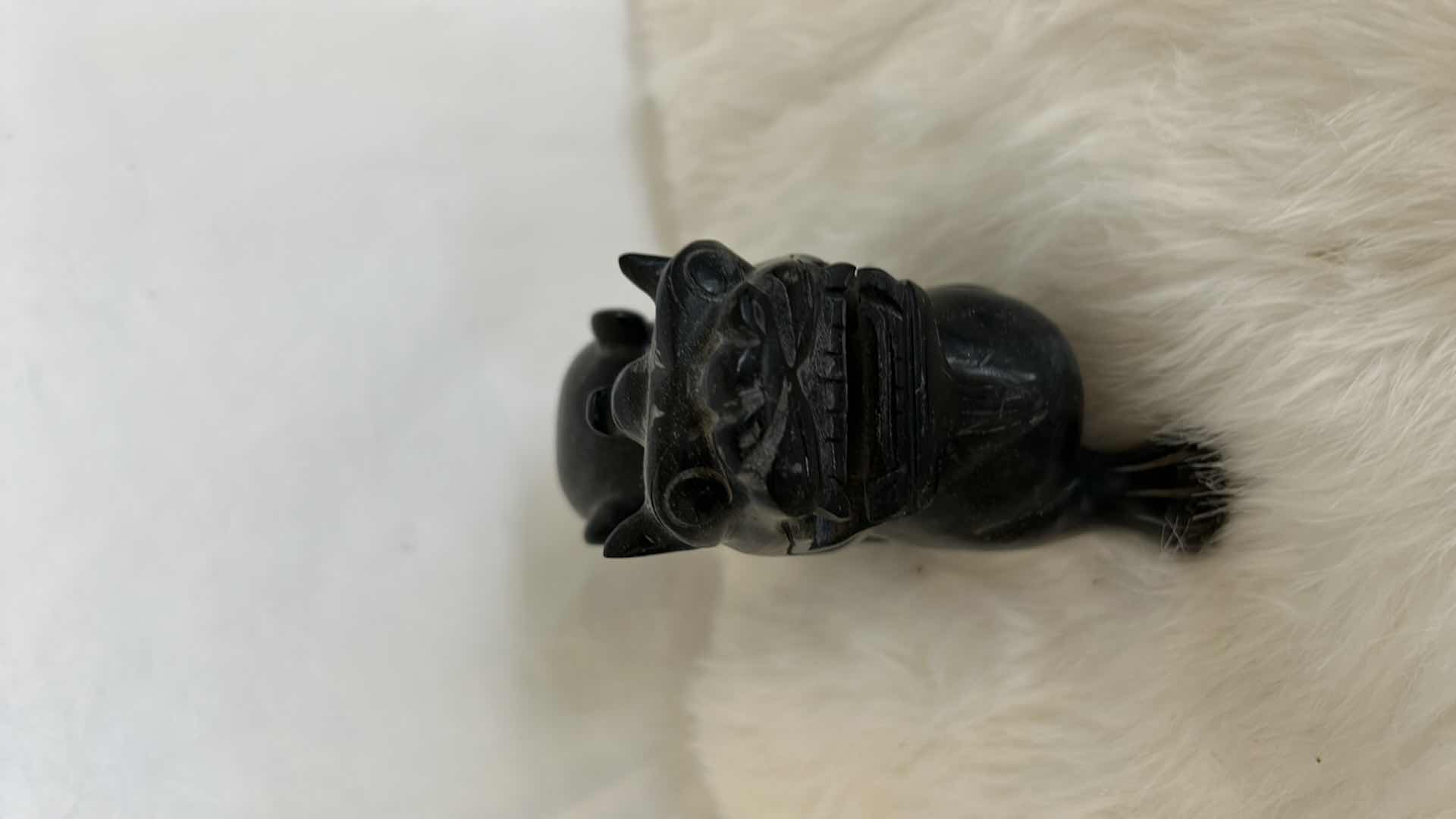 Photo 6 of PORCELAIN BUDDHA AND FOO DOG BOTH STAMPED TALLEST H11”