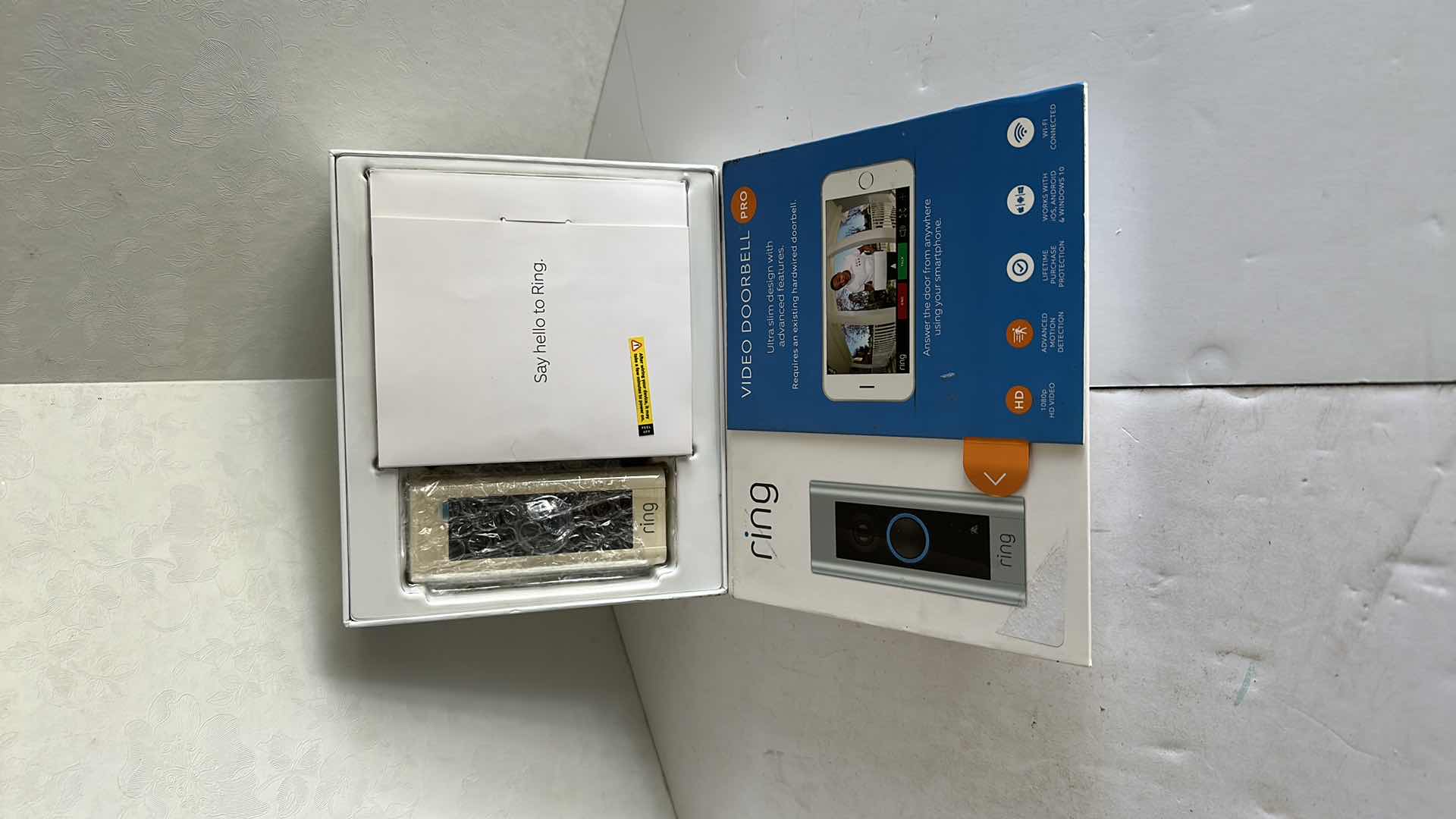 Photo 2 of NIB RING DOORBELL WITH CORDS