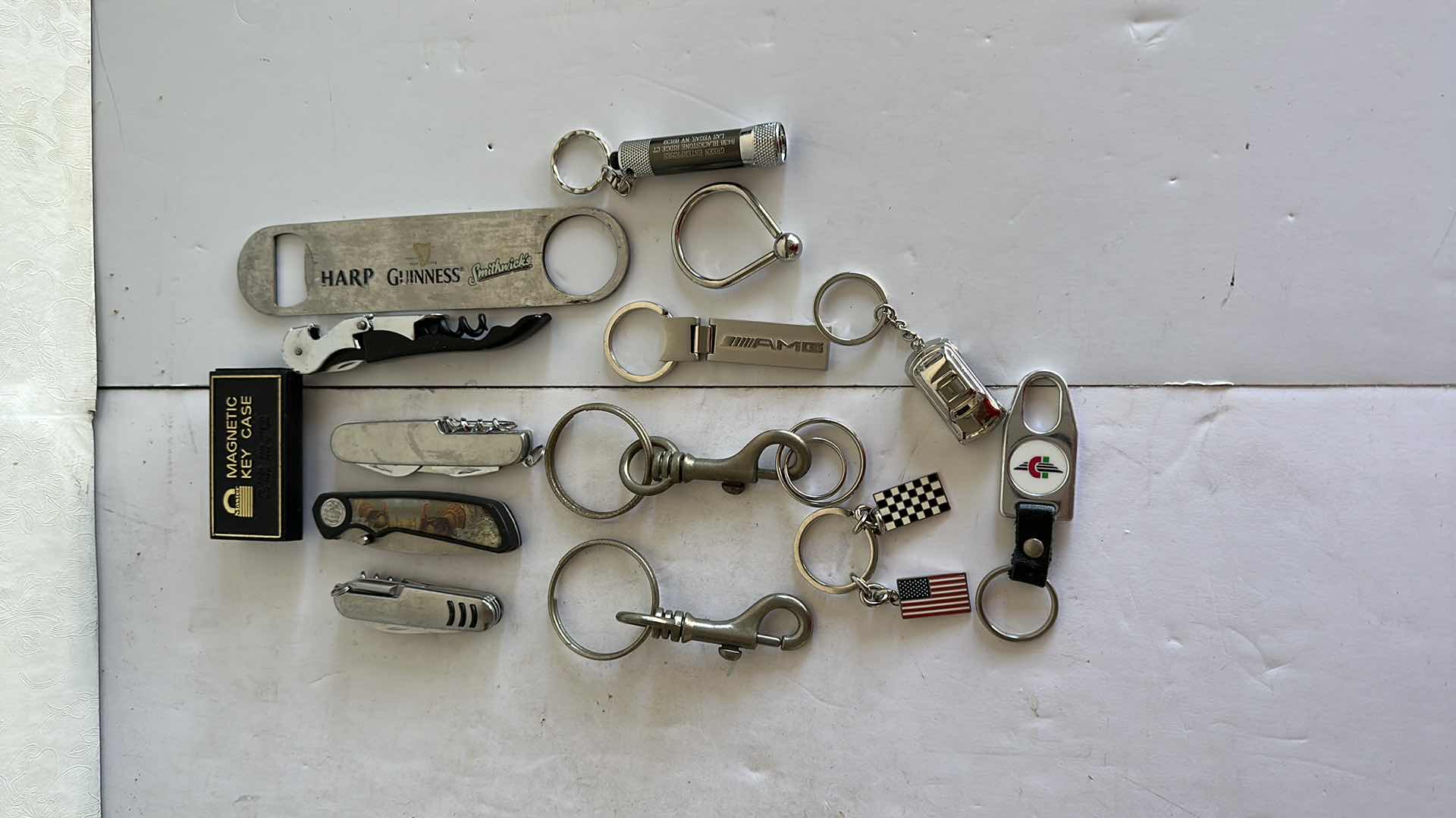 Photo 1 of POCKET KNIFES AND KEY CHAINS