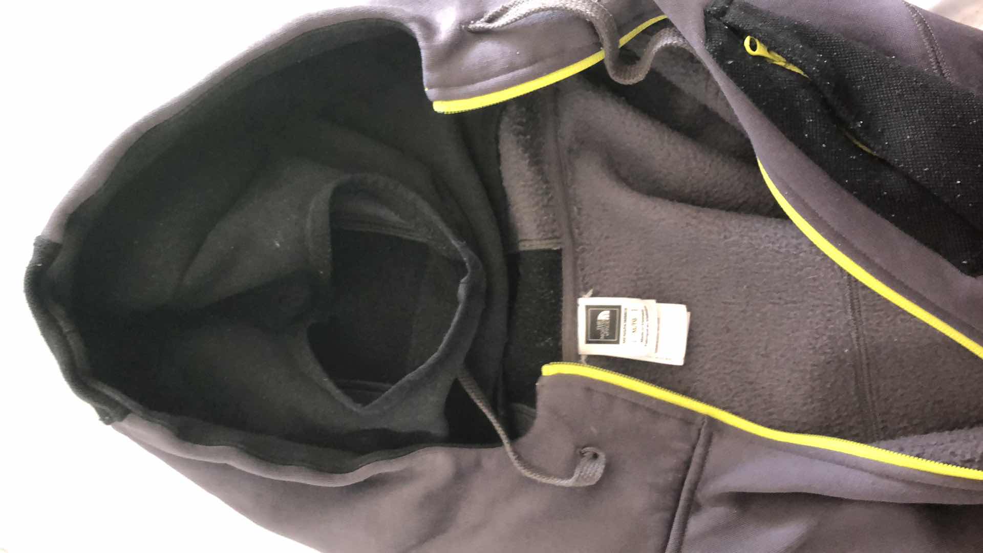 Photo 10 of 3 MENS XL JACKETS (2 CUSTOM LEATHER & NORTH FACE HOODIE)