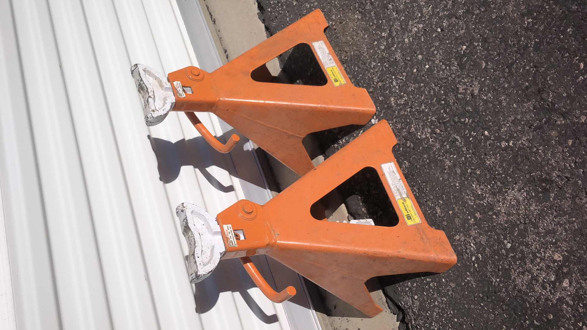 Photo 1 of 2 ALLIED 5 TON HEAVY DUTY JACK STANDS