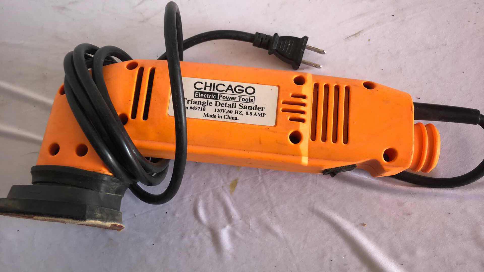 Photo 1 of CHICAGO ELECTRIC TRIANGLE DETAIL SANDER