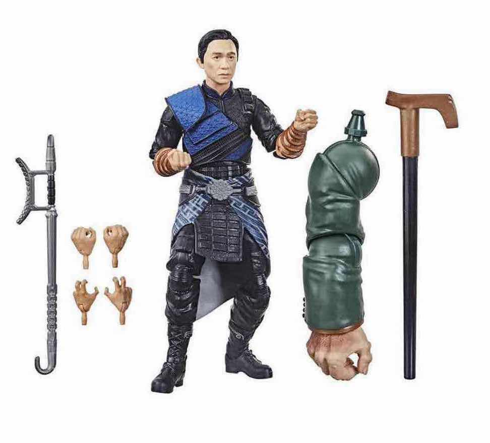 Photo 1 of NEW HASBRO MARVEL LEGEND SERIES SHANG-CHI & THE LEGEND OF THE TEN RINGS ACTION FIGURE & ACCESSORIES, “WENWU”