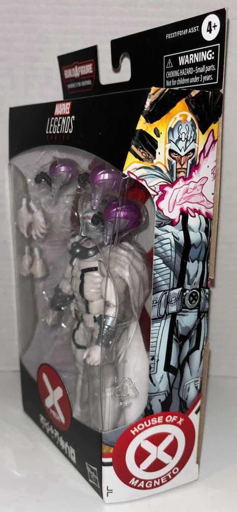 Photo 3 of NEW HASBRO MARVEL LEGEND SERIES HOUSE OF X ACTION FIGURE & ACCESSORIES, “MAGNETO”