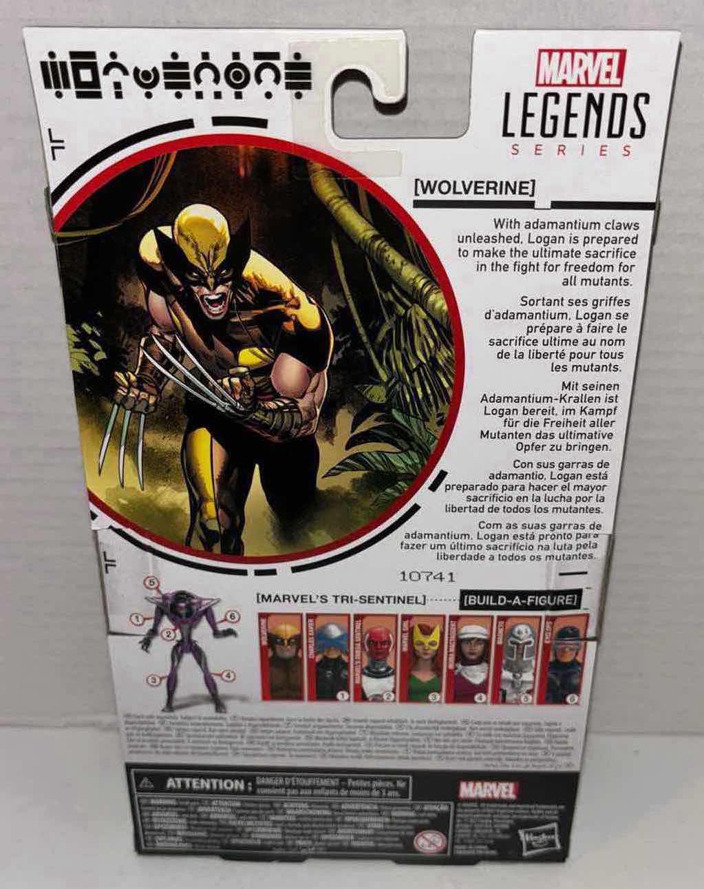 Photo 4 of NEW HASBRO MARVEL LEGEND SERIES HOUSE OF X ACTION FIGURE & ACCESSORIES, “WOLVERINE”