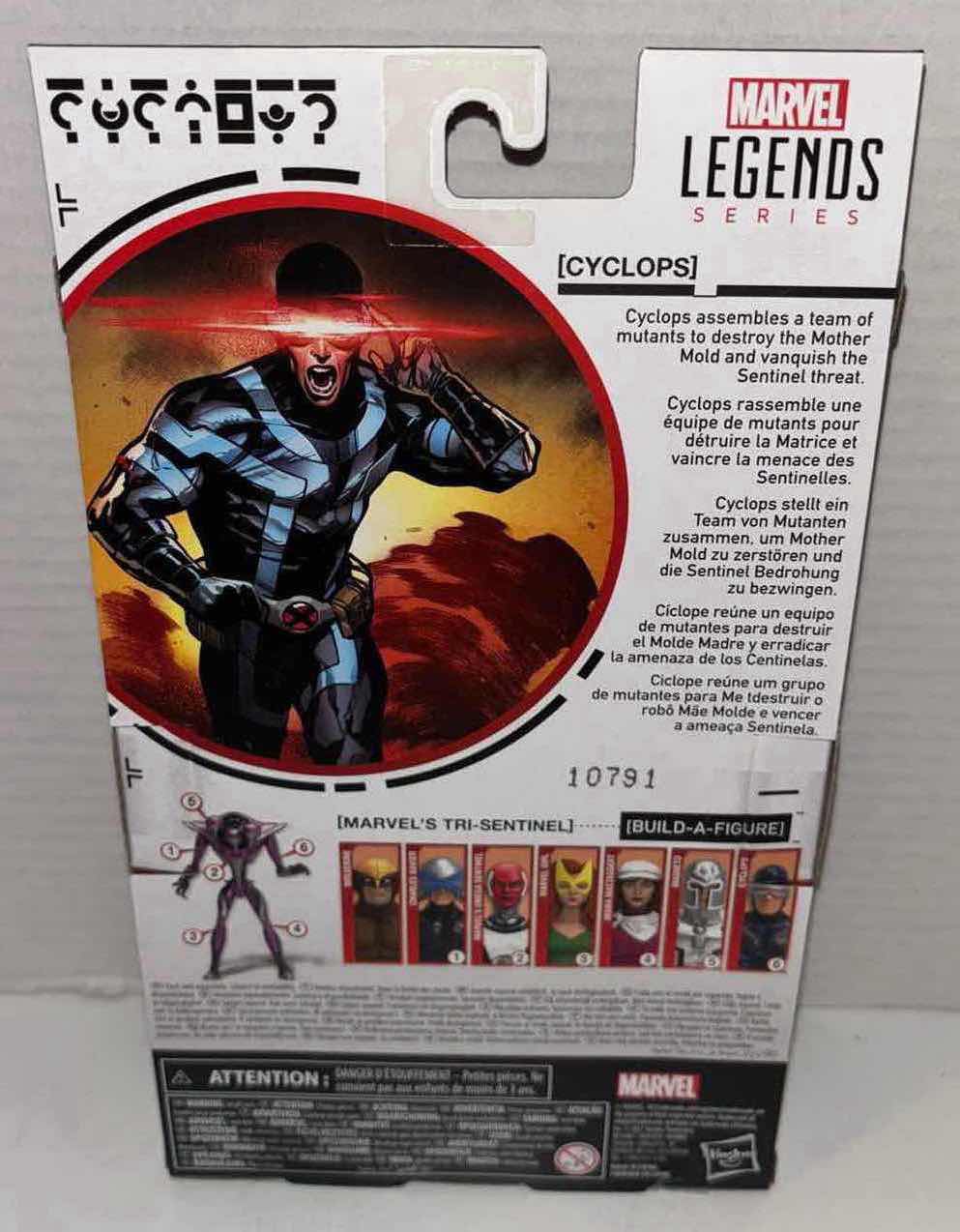 Photo 4 of NEW HASBRO MARVEL LEGEND SERIES HOUSE OF X ACTION FIGURE & ACCESSORIES, “CYCLOPS”