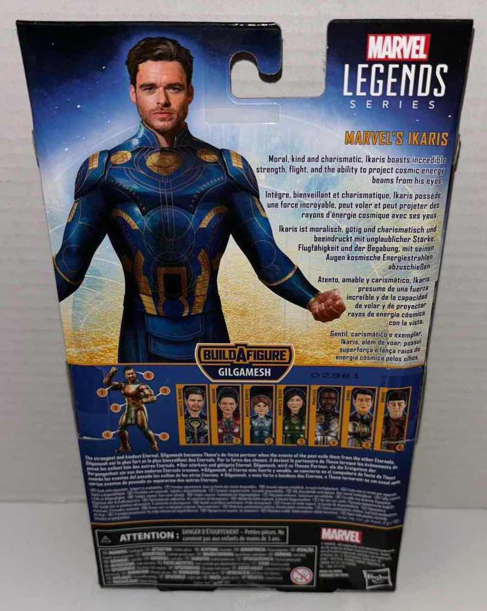 Photo 4 of NEW HASBRO MARVEL LEGENDS SERIES ETERNALS ACTION FIGURE & ACCESSORIES, “MARVEL’S IKARIS”