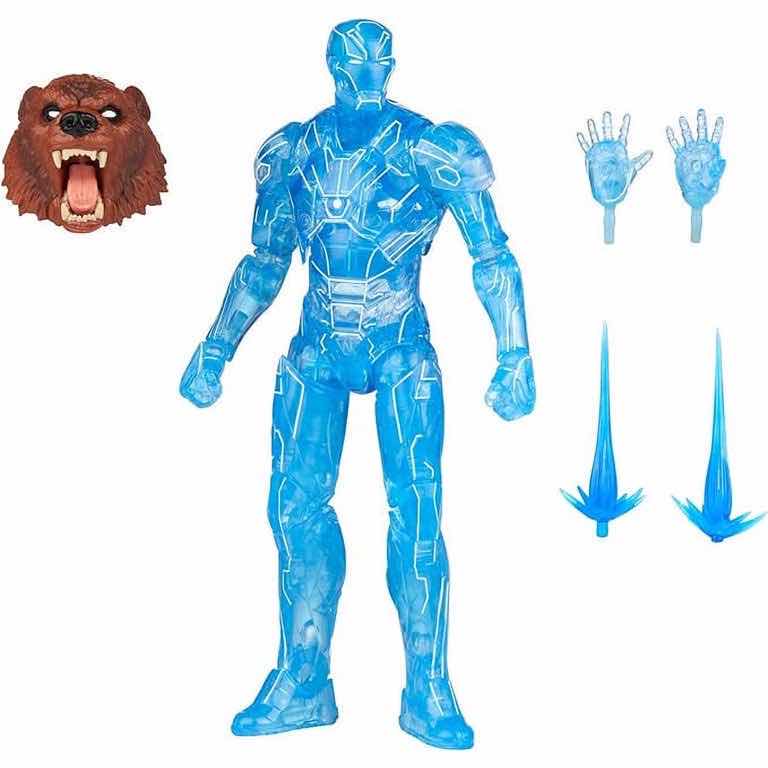 Photo 1 of NEW HASBRO MARVEL LEGEND SERIES IRONMAN ACTION FIGURE & ACCESSORIES, “HOLOGRAM IRON MAN”