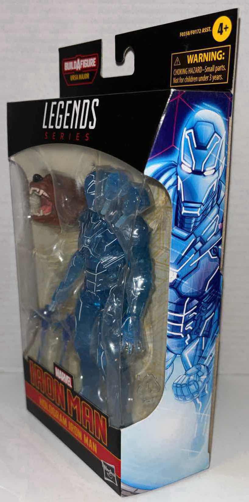 Photo 1 of NEW HASBRO MARVEL LEGEND SERIES IRONMAN ACTION FIGURE & ACCESSORIES, “HOLOGRAM IRON MAN”
