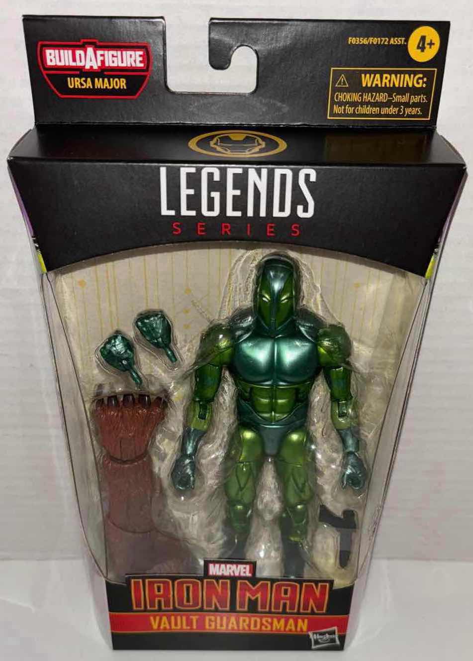 Photo 1 of NEW HASBRO MARVEL LEGEND SERIES IRONMAN ACTION FIGURE & ACCESSORIES, “VAULT GUARDSMAN”