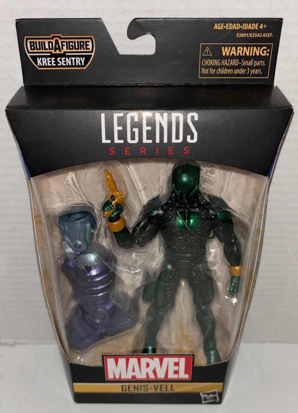Photo 2 of NEW HASBRO MARVEL LEGEND SERIES ACTION FIGURE & ACCESSORIES, “GENIS-VELL”