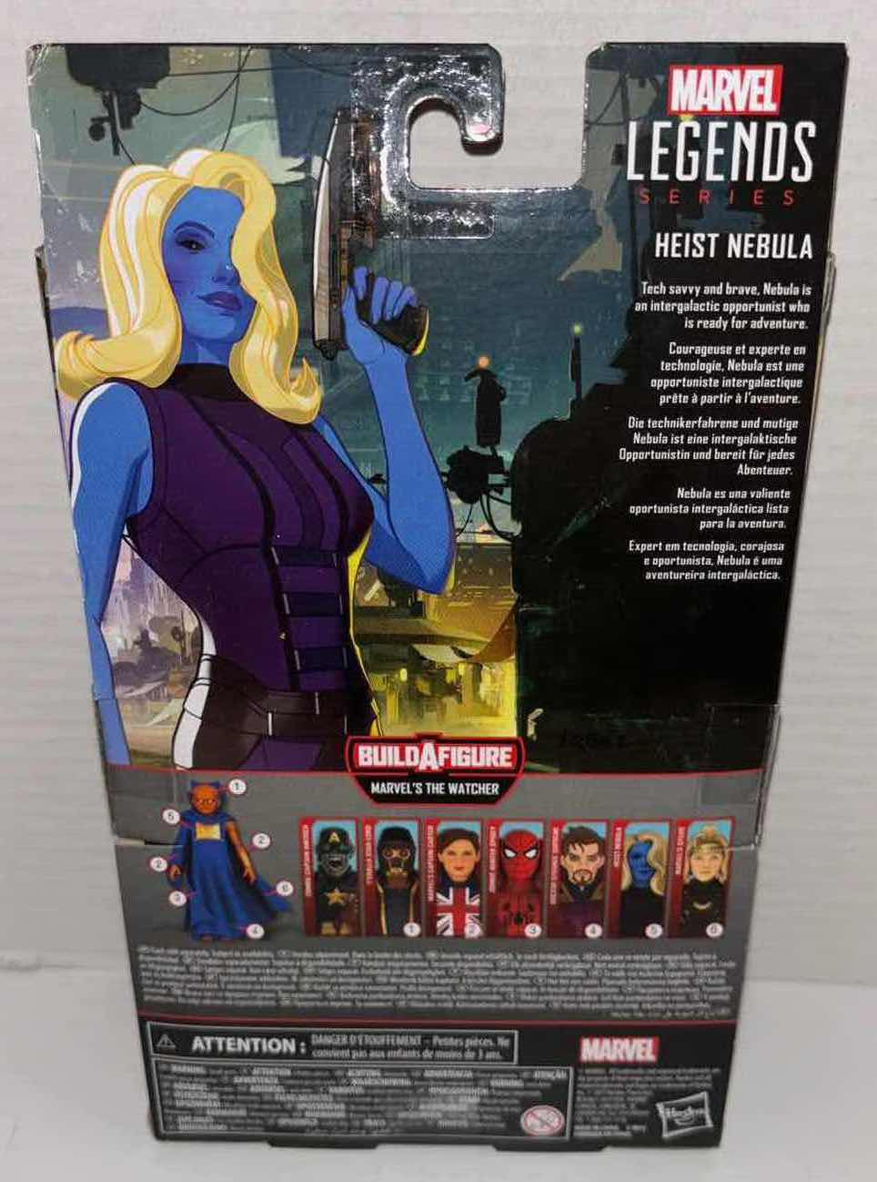 Photo 4 of NEW HASBRO MARVEL LEGENDS SERIES WHAT IF…? ACTION FIGURE & ACCESSORIES, “HEIST NEBULA”