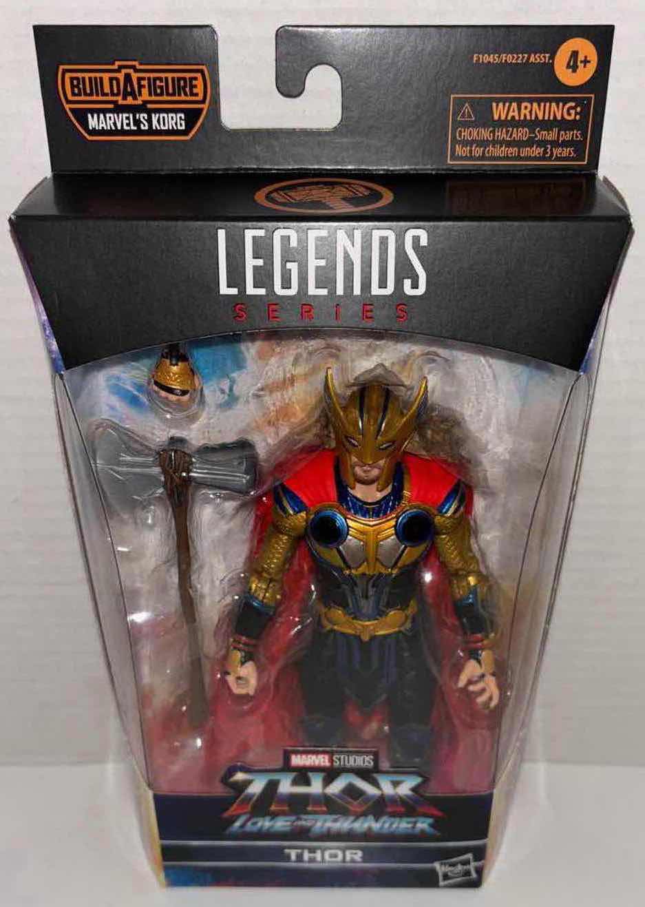 Photo 2 of NEW HASBRO MARVEL LEGEND SERIES THOR LOVE AND THUNDER ACTION FIGURE & ACCESSORIES, “THOR”