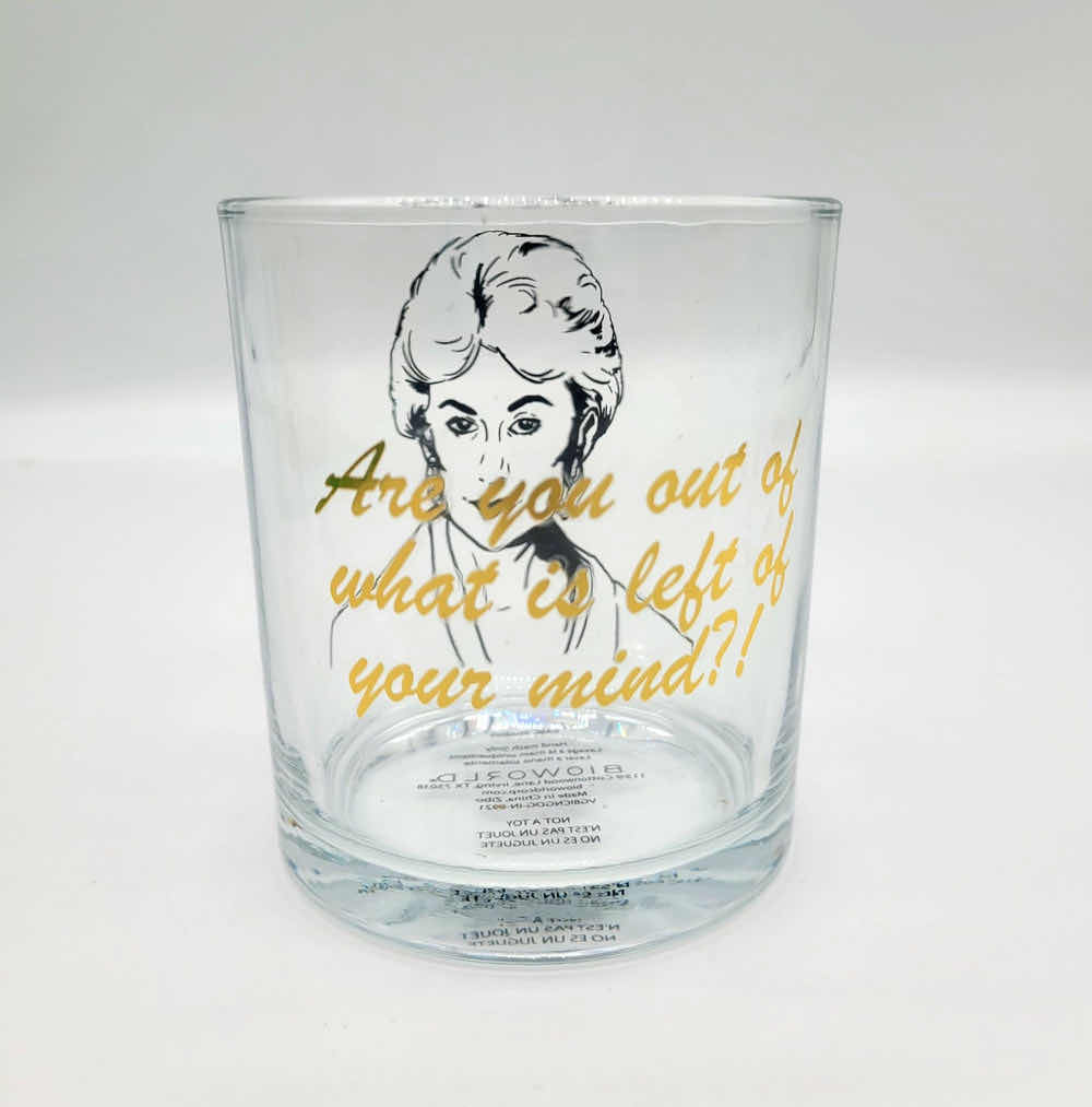 Photo 5 of NEW BIOWORLD THE GOLDEN GIRLS SET OF FOUR 10 OZ GLASSES