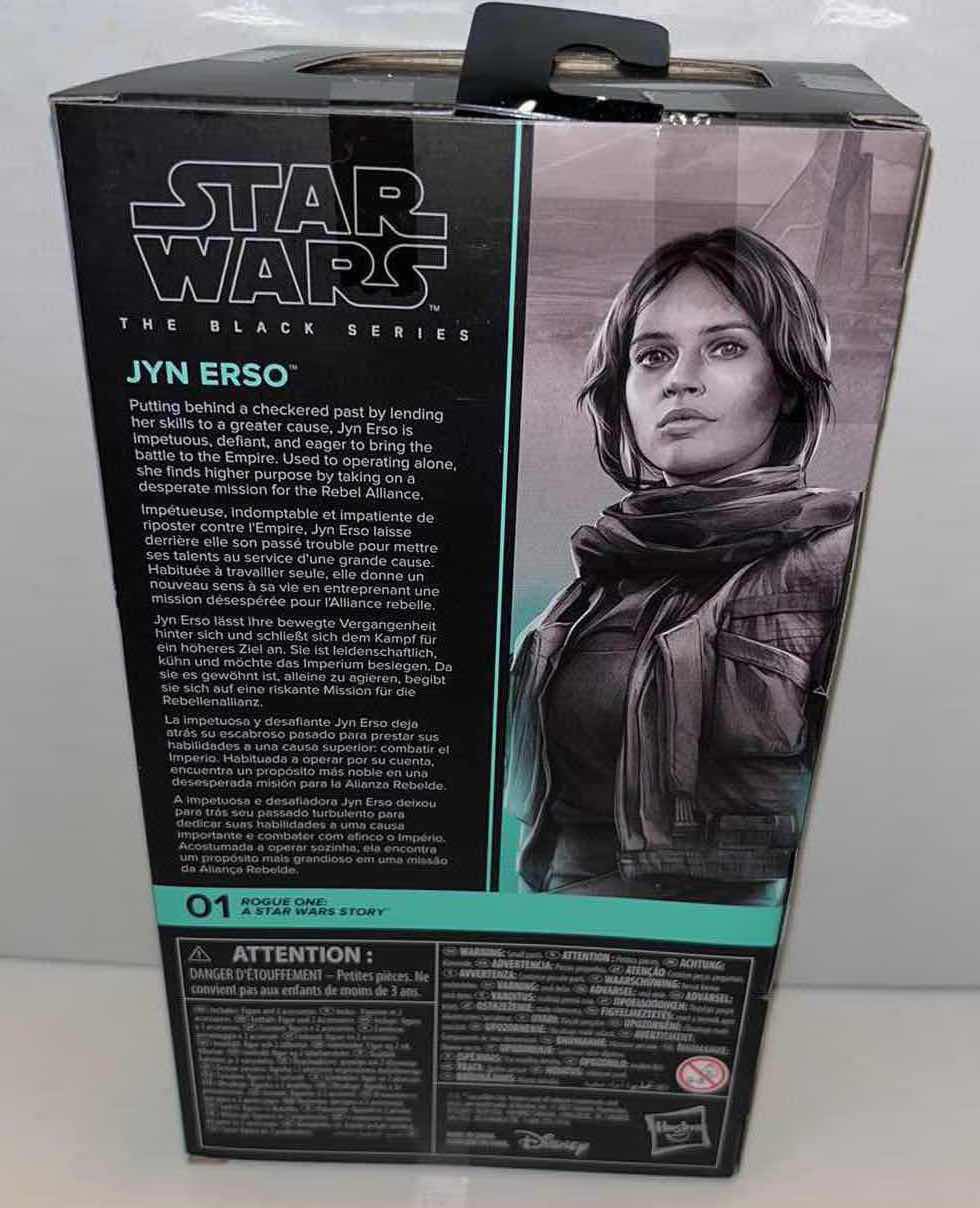 Photo 2 of NEW HASBRO STAR WARS THE BLACK SERIES, ROGUE ONE: STAR WARS STORY “JYN ERSO”