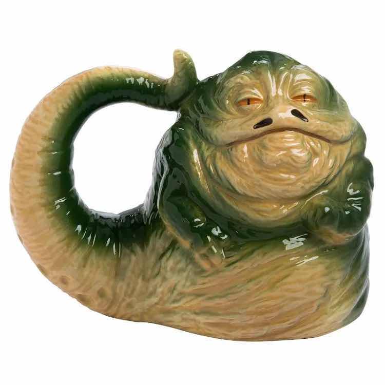 Photo 1 of NEW BIOWORLD STAR WARS JABBA THE HUTT SCULPTED CERAMIC 20 OZ MUG