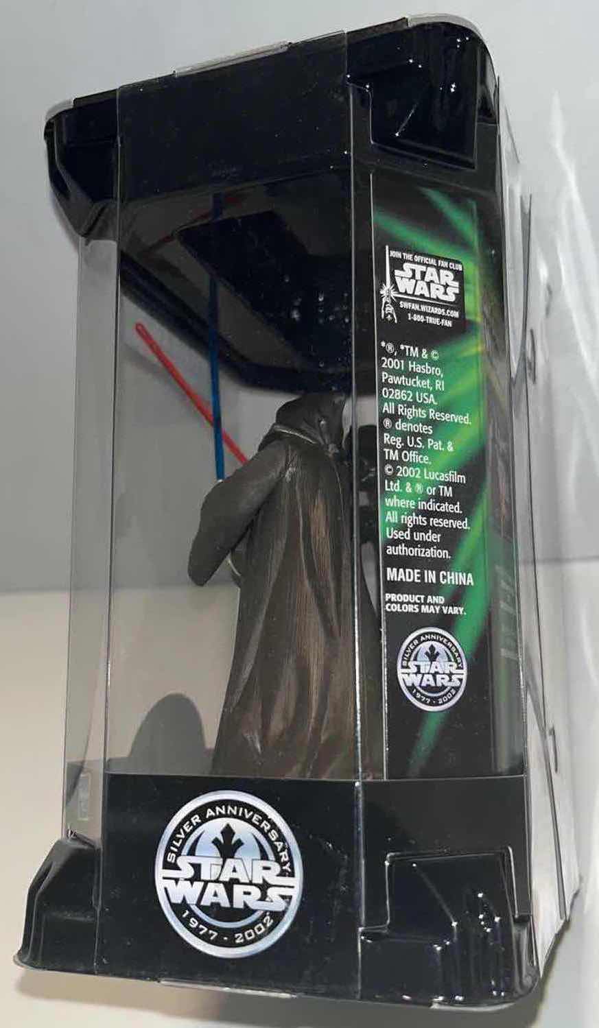 Photo 3 of NEW HASBRO STAR WARS SILVER ANNIVERSARY 1977-2002 “OBI-WAN KENOBI & DARTH VADAR, FINAL DUEL”