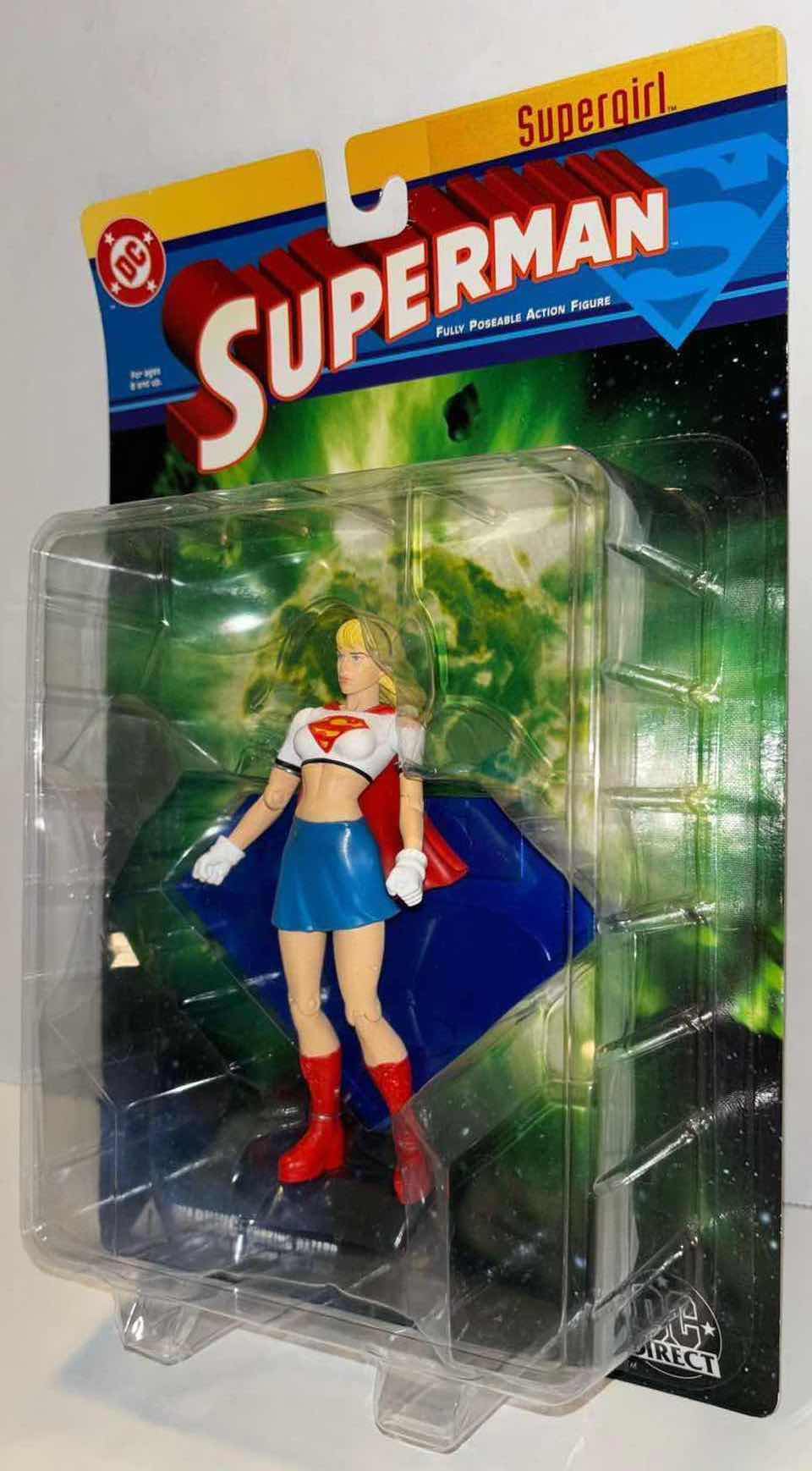 Photo 2 of NEW DC DIRECT SUPERMAN ACTION FIGURE, “SUPERGIRL”