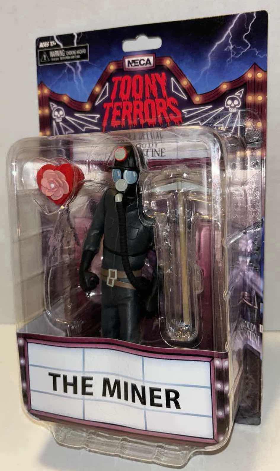 Photo 2 of $25 NEW NECA TOONY TERRORS MY BLOODY VALENTINE ACTION FIGURE & ACCESSORIES, “THE MINER”