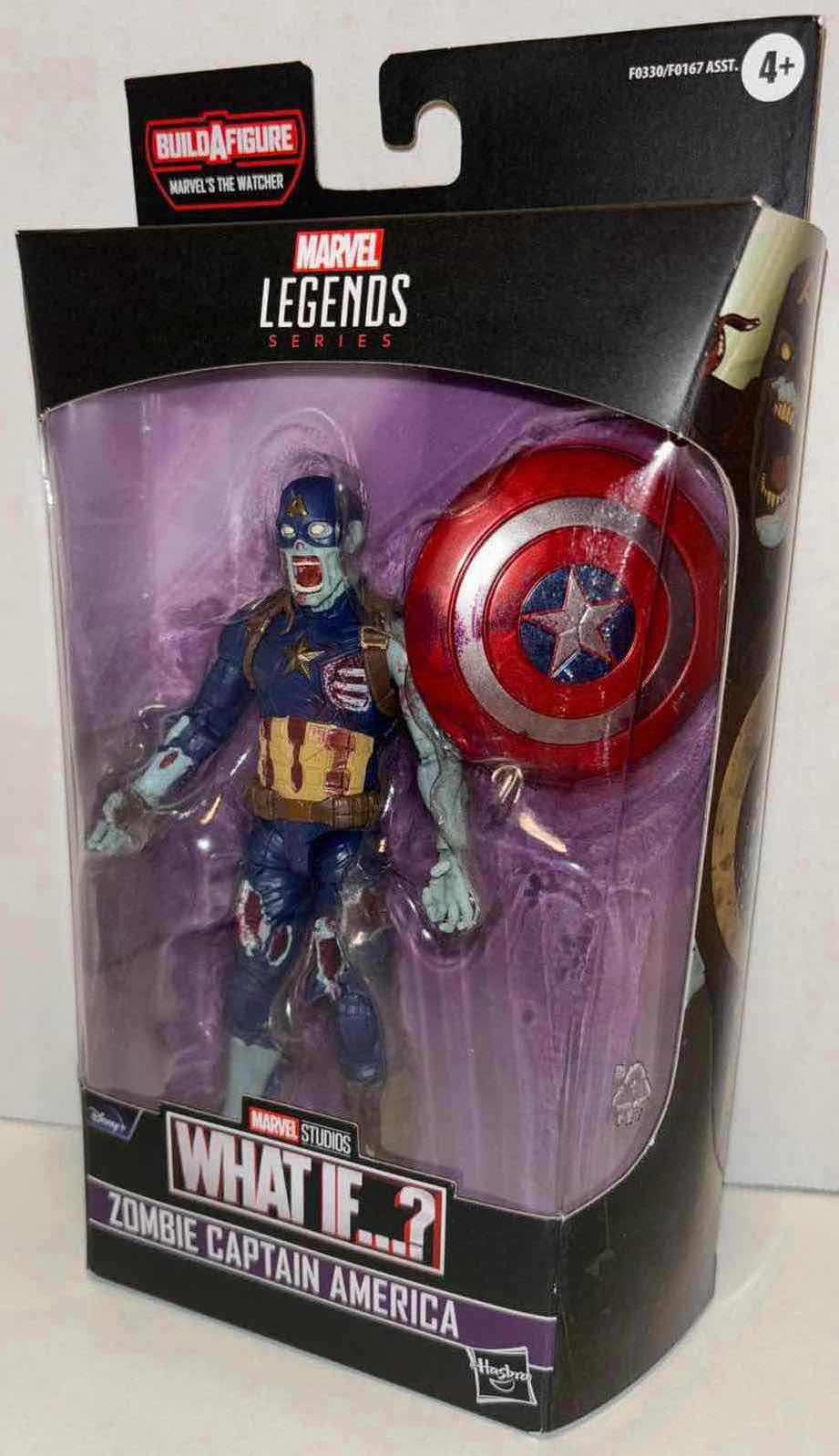 Photo 2 of NEW HASBRO MARVEL LEGENDS SERIES ACTION FIGURE & ACCESSORIES, WHAT IF…? “ZOMBIE CAPTAIN AMERICA”