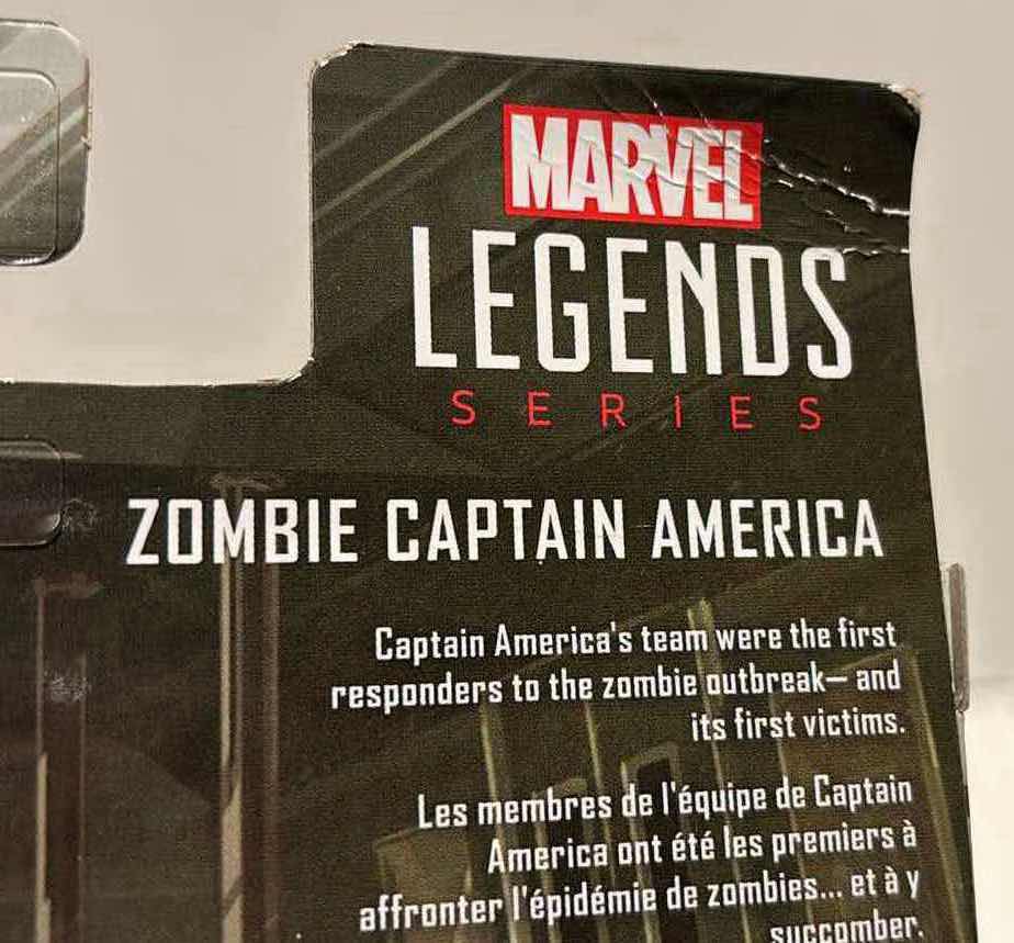 Photo 4 of NEW HASBRO MARVEL LEGENDS SERIES ACTION FIGURE & ACCESSORIES, WHAT IF…? “ZOMBIE CAPTAIN AMERICA”