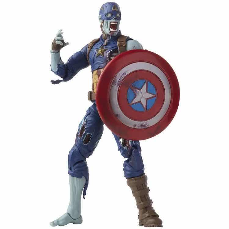 Photo 1 of NEW HASBRO MARVEL LEGENDS SERIES ACTION FIGURE & ACCESSORIES, WHAT IF…? “ZOMBIE CAPTAIN AMERICA”