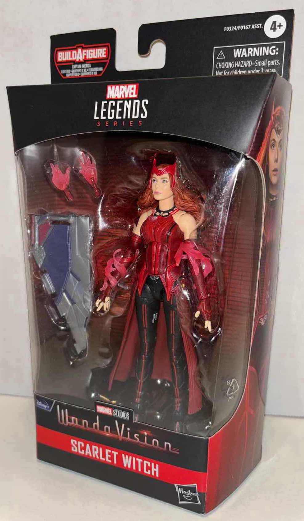 Photo 2 of NEW HASBRO MARVEL LEGENDS SERIES ACTION FIGURE & ACCESSORIES, WANDA VISION “SCARLET WITCH”